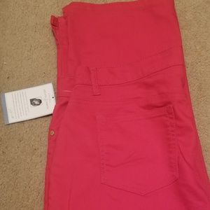 Ladies size 14 hot pink capris